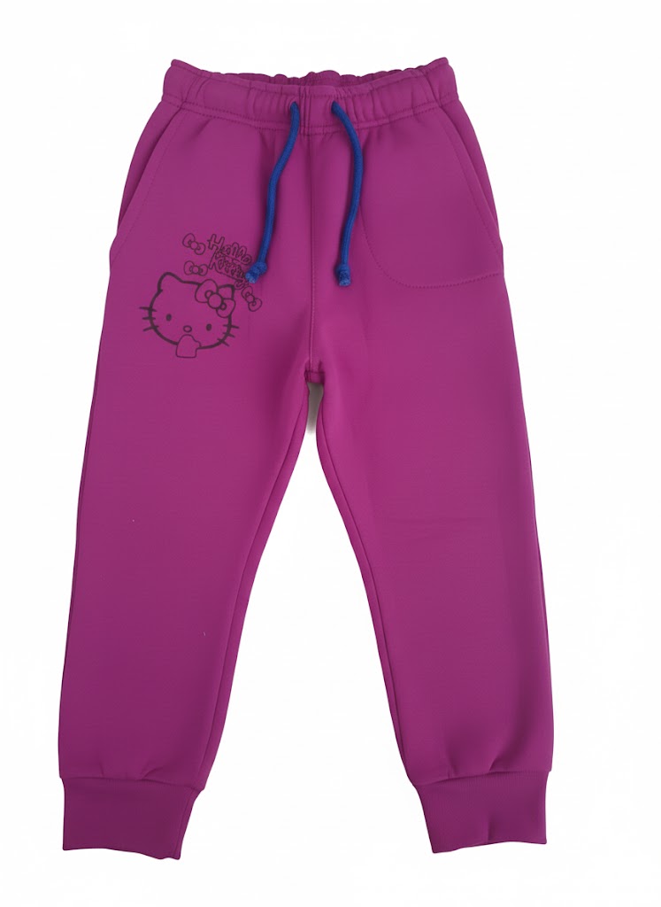 "Hello Kitty" Magenta Sweatshirt & Trouser Set