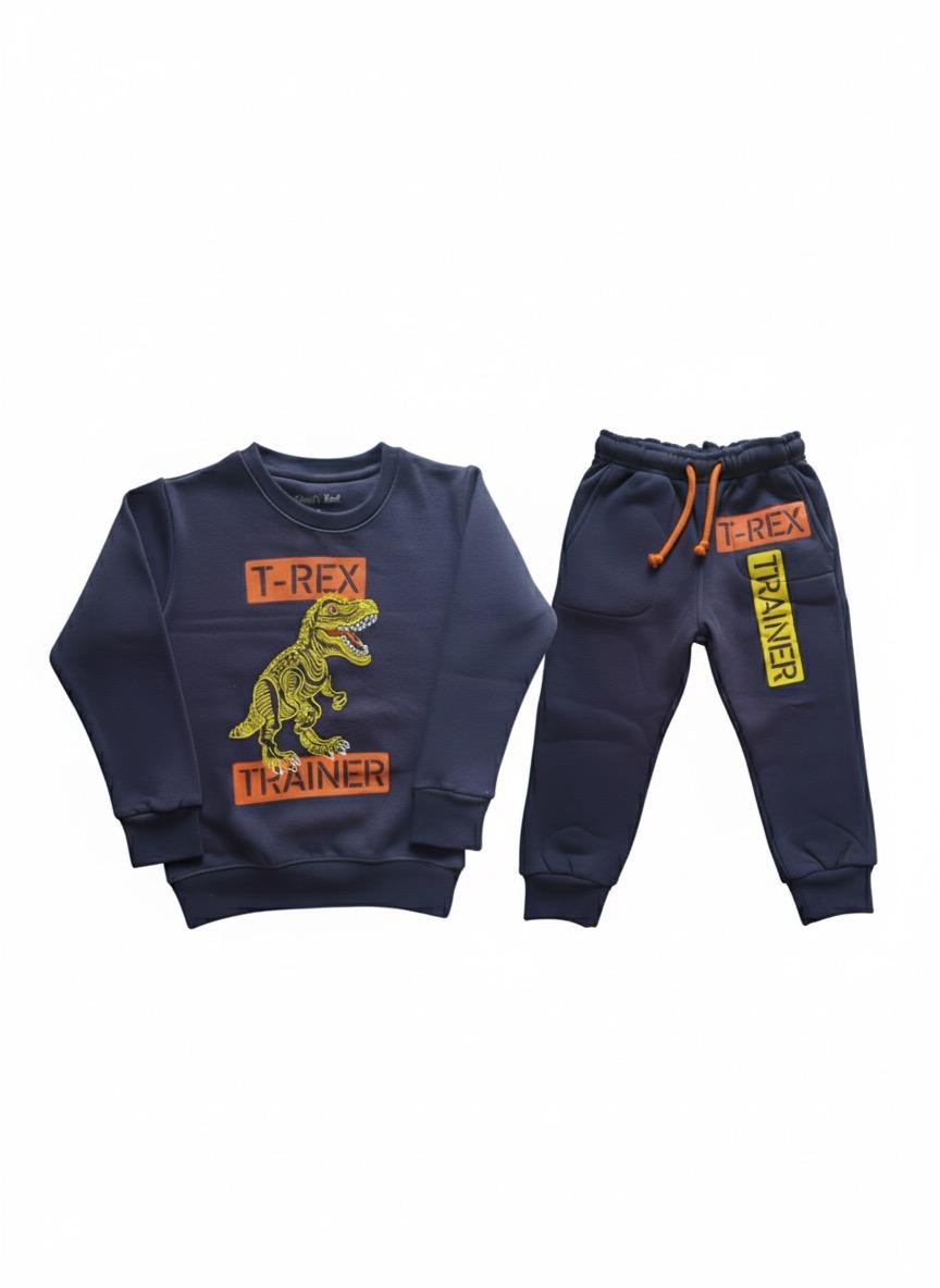 Boy's T-Rex Trainer Navy Tracksuit
